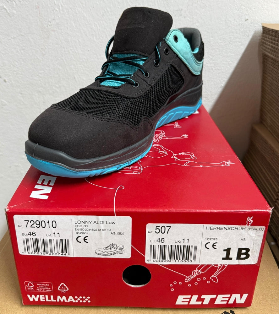 ELTEN Sicherheitsschuhe 'Lonny Low S1' (Gr. 46)