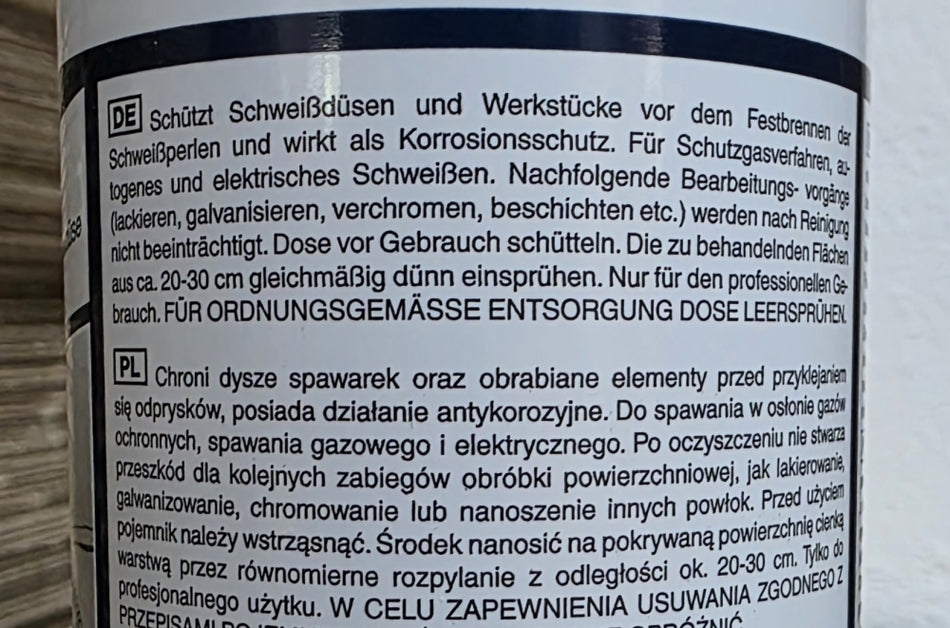 Schweißhilfe Spray (400ml)