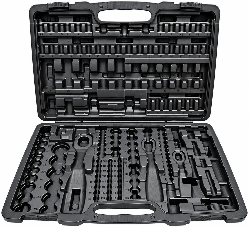 VIGOR Ratschenkoffer leer (für 172 Teile) V2461