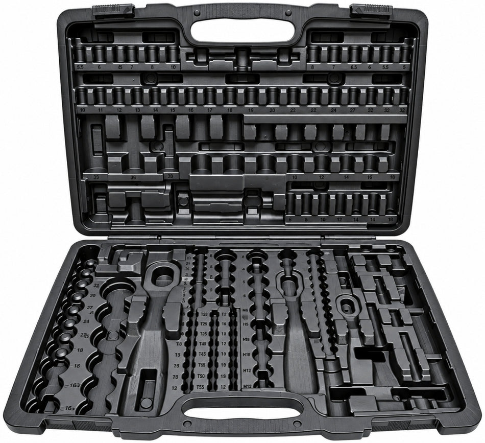 VIGOR Ratschenkoffer leer (für 172 Teile) V2461
