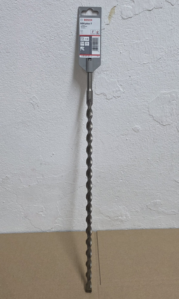 BOSCH Professional SDS-plus-7 Hammerbohrer (Ø 14 x 400 x 465mm, 5-schneider) 2608585948