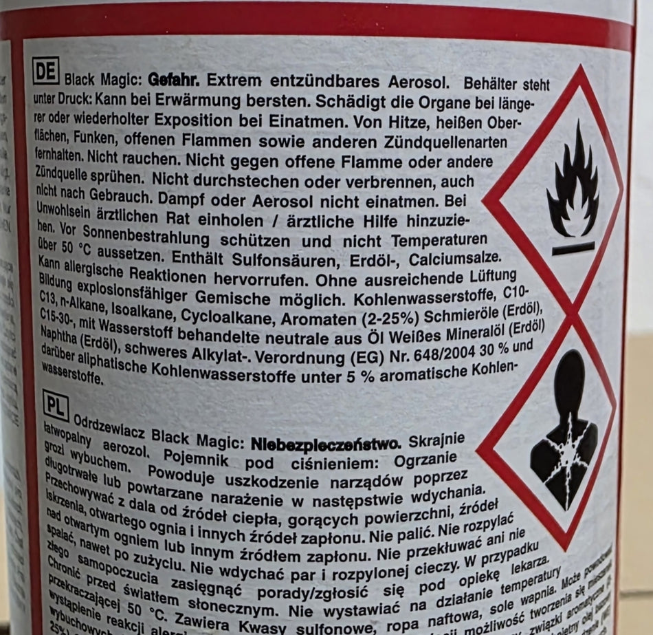 Rostlöser Spray 'Black Magic' (400ml) S411
