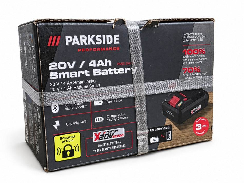 PARKSIDE PERFORMANCE Smart-Akku (20V / 4,0Ah) 'PABS 204 B1'