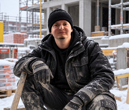 PROCERA Winter-Strickmütze SCHWARZ aus Acryl (Einheitsgröße)