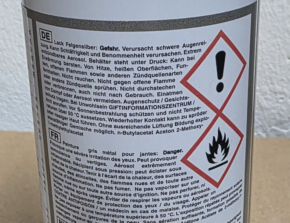 Sprühlack Felgensilber (400ml) L216