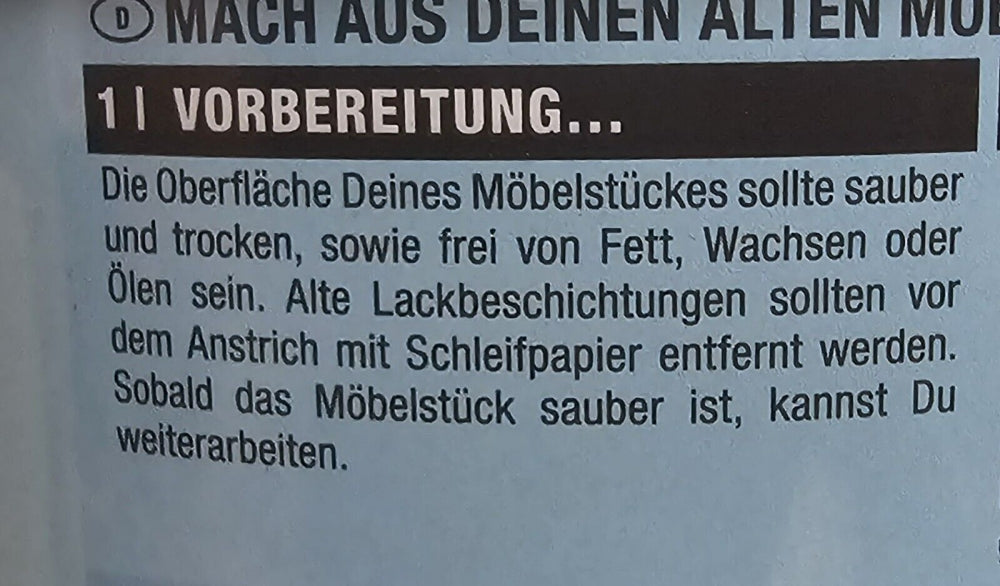 BONDEX Kreidefarbe (500ml) Farbe wählbar