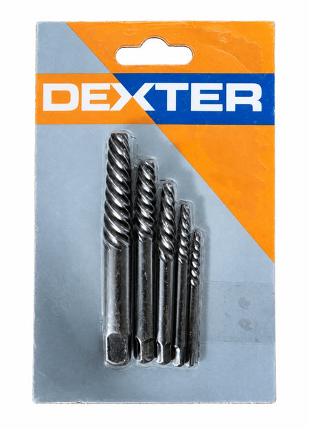 DEXTER Schraubenausdreher Satz (5-teilig, SW 3-22mm)