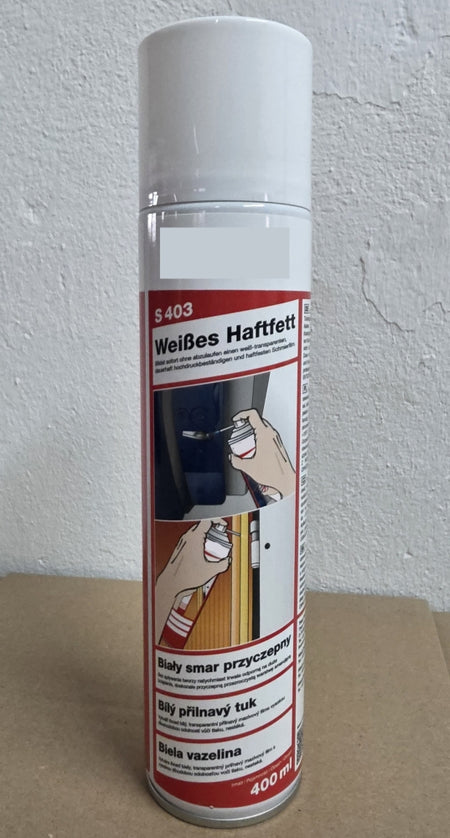 Weißes Haftfett Spray (400ml) S403
