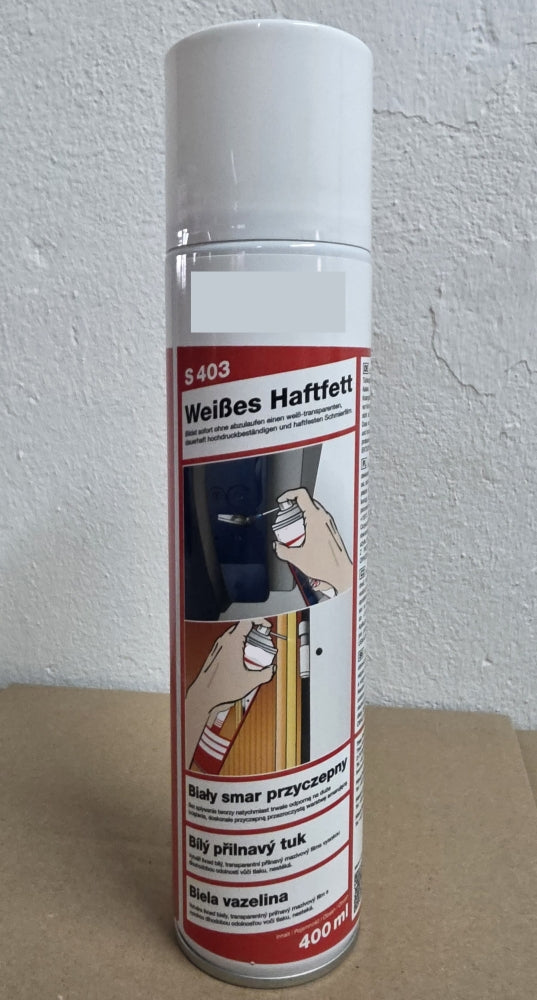 Weißes Haftfett Spray (400ml) S403