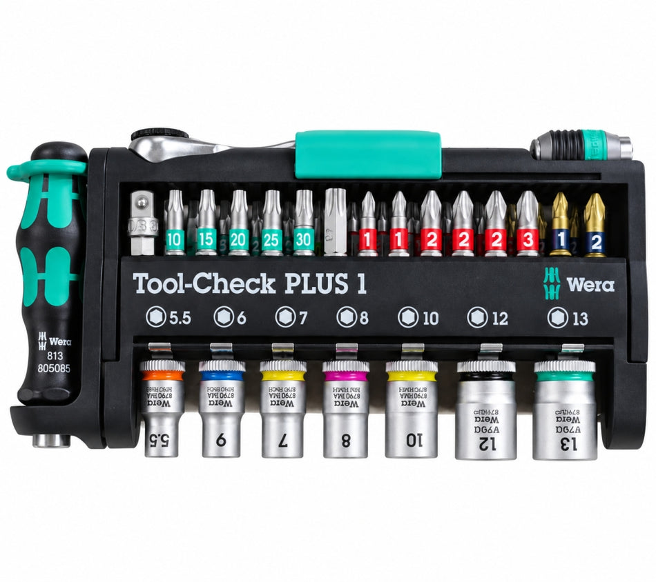 WERA Bit-Sortiment 'Tool-Check PLUS 1' (39-teilig)