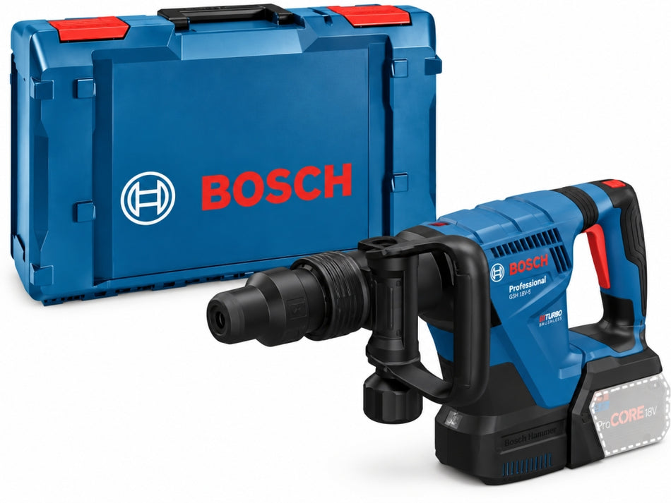 BOSCH PROFESSIONAL Akku-Schlaghammer 'GSH 18V-5' (18V, 8,5J, SDS-max, Solo, ohne Akku, XL-BOXX)