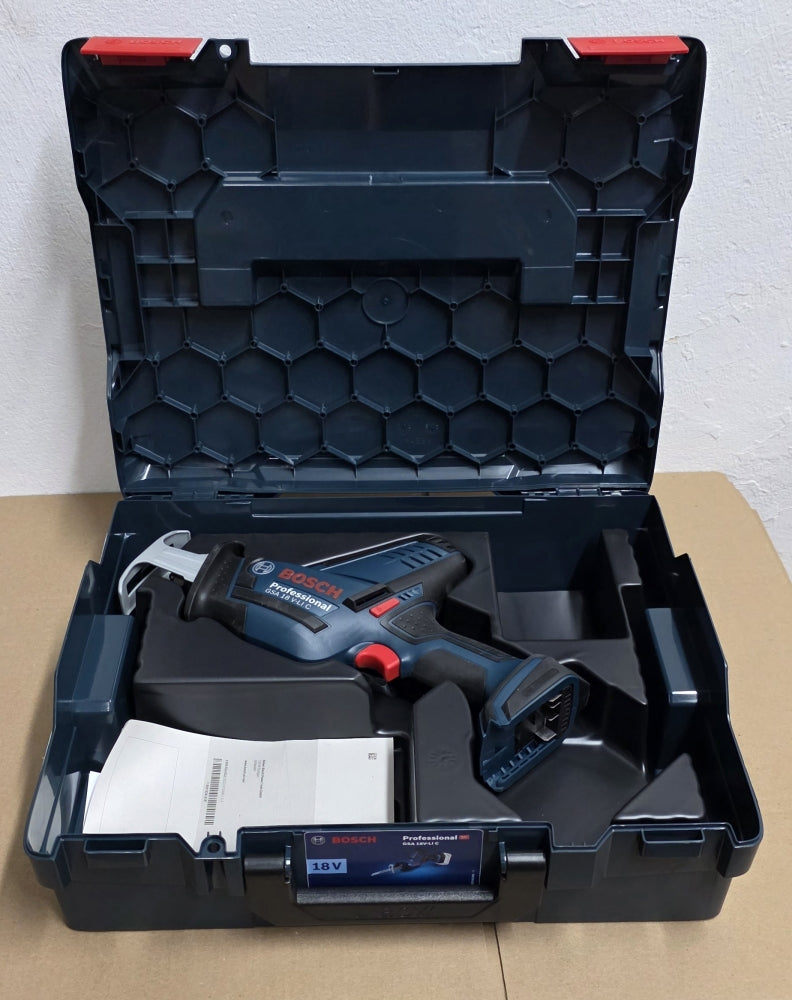 BOSCH PROFESSIONAL Akku-Säbelsäge 'GSA 18V-LI C' (18V, 21mm, 3.050min⁻¹, Solo, ohne Akku, L-BOXX)
