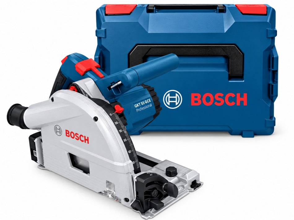 BOSCH PROFESSIONAL Tauchsäge 'GKT 55 GCE' (1.400W, Ø 165mm, L-BOXX)