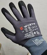 WÜRTH Arbeitshandschuhe 'Multifit-Nitril' Touchscreenfähig [zum auswählen]