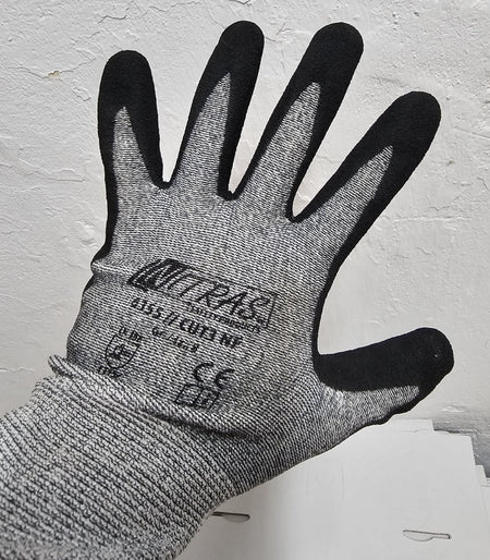 10 Paar NITRAS Schnittschutzhandschuhe 'CUT3' [Gr. wählbar]