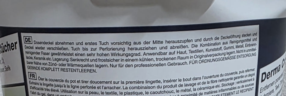 Derma Craft Feucht-Reinigungstücher (72 Stück)