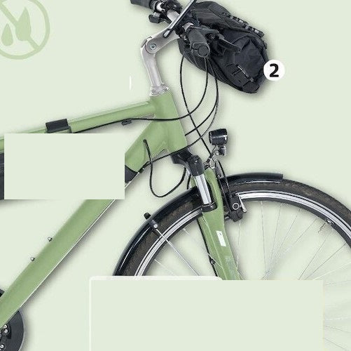 Fahrradlenkertasche 9L wasserfest