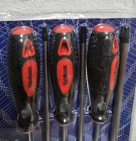 Torx Schraubendreher-Satz (6-teilig, extra lang 325mm)