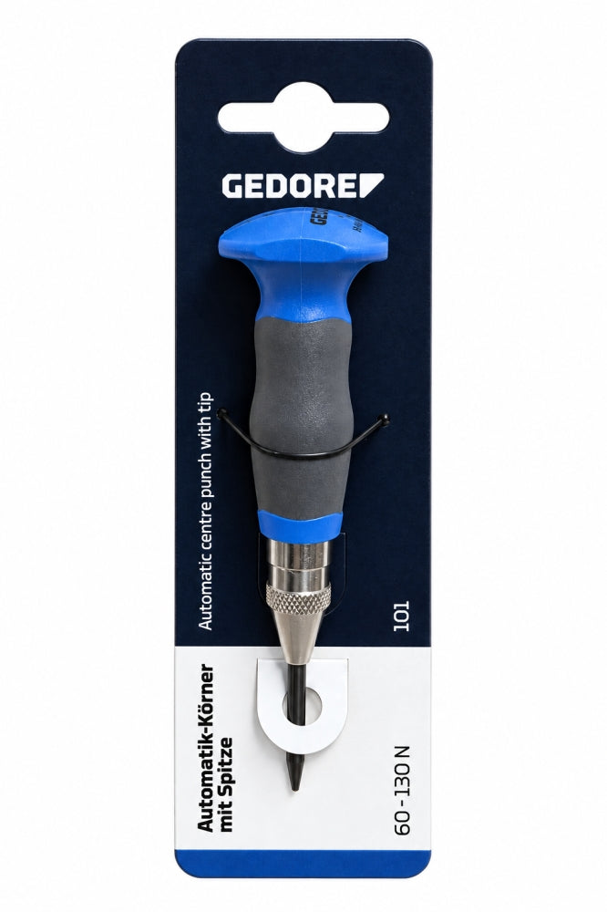 GEDORE Automatik-Körner für Einhandbedienung (60-130N Schlagkraft)
