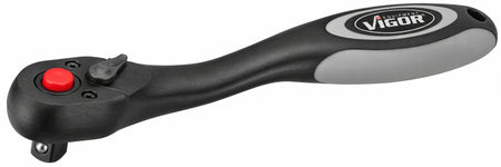 VIGOR Feinzahn-Umschaltknarre mit 72 Zähnen, 2K-Griff  (3/8", 200 mm) V6038