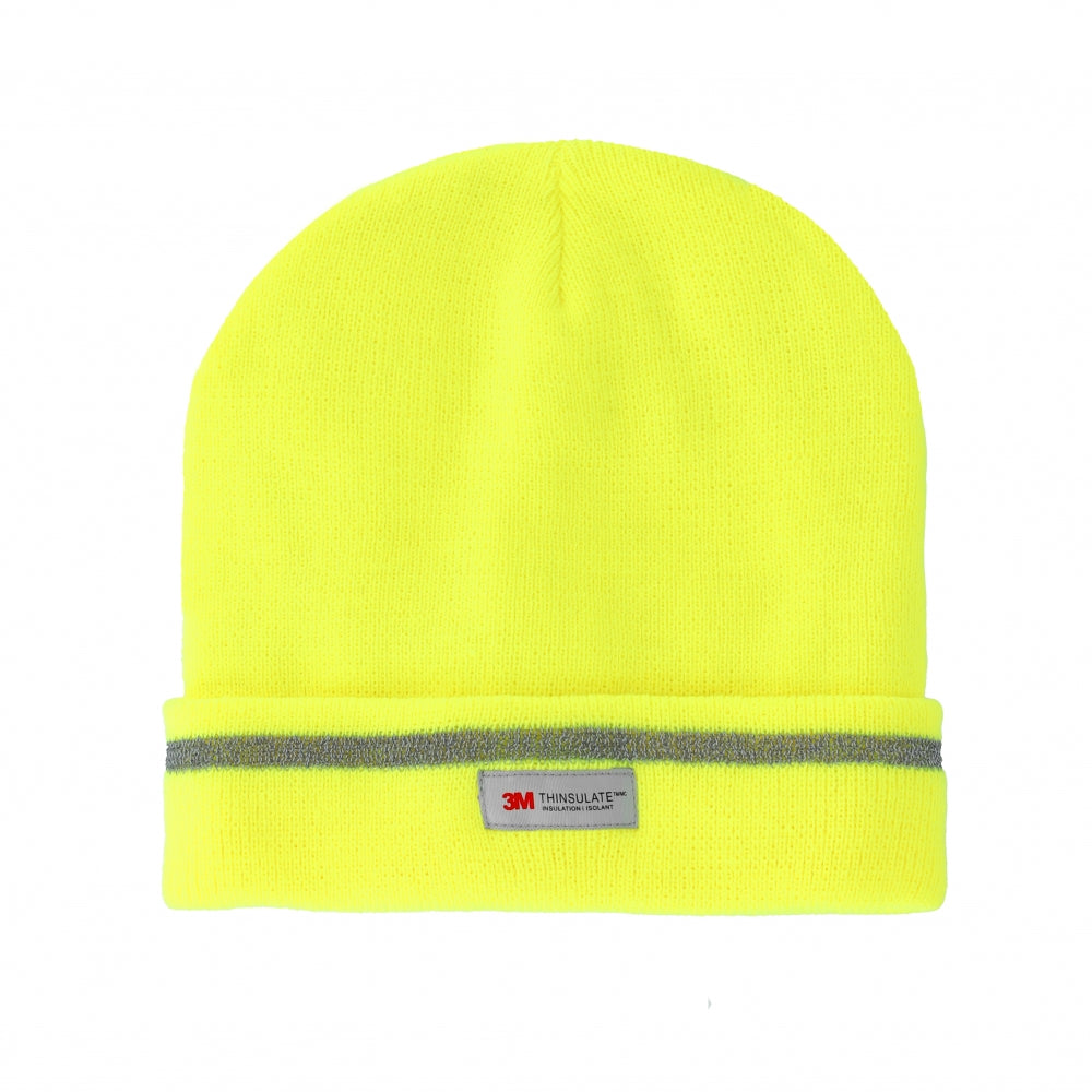 PROCERA Warnschutz Strick-Wintermütze gelb (reflektierend) '3M Thinsulate'