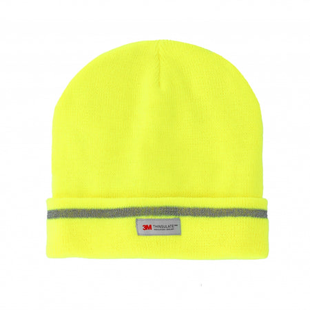 PROCERA Warnschutz Strick-Wintermütze gelb (reflektierend) '3M Thinsulate'