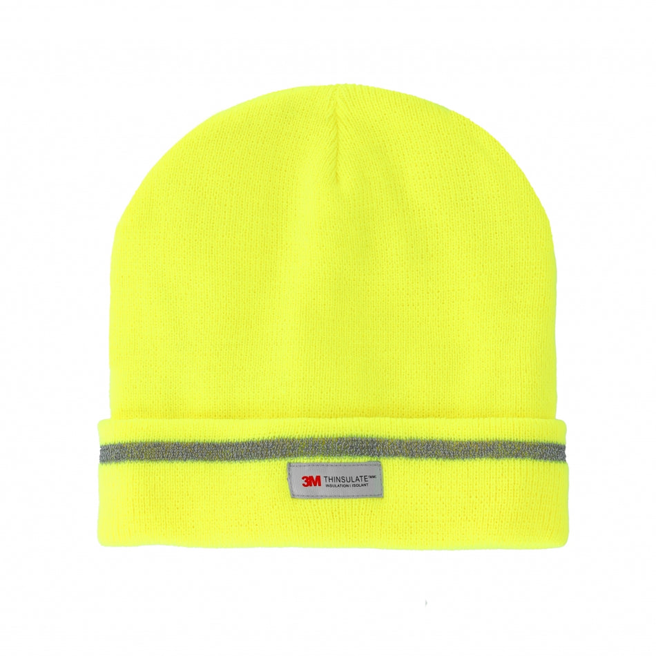 PROCERA Warnschutz Strick-Wintermütze gelb (reflektierend) '3M Thinsulate'