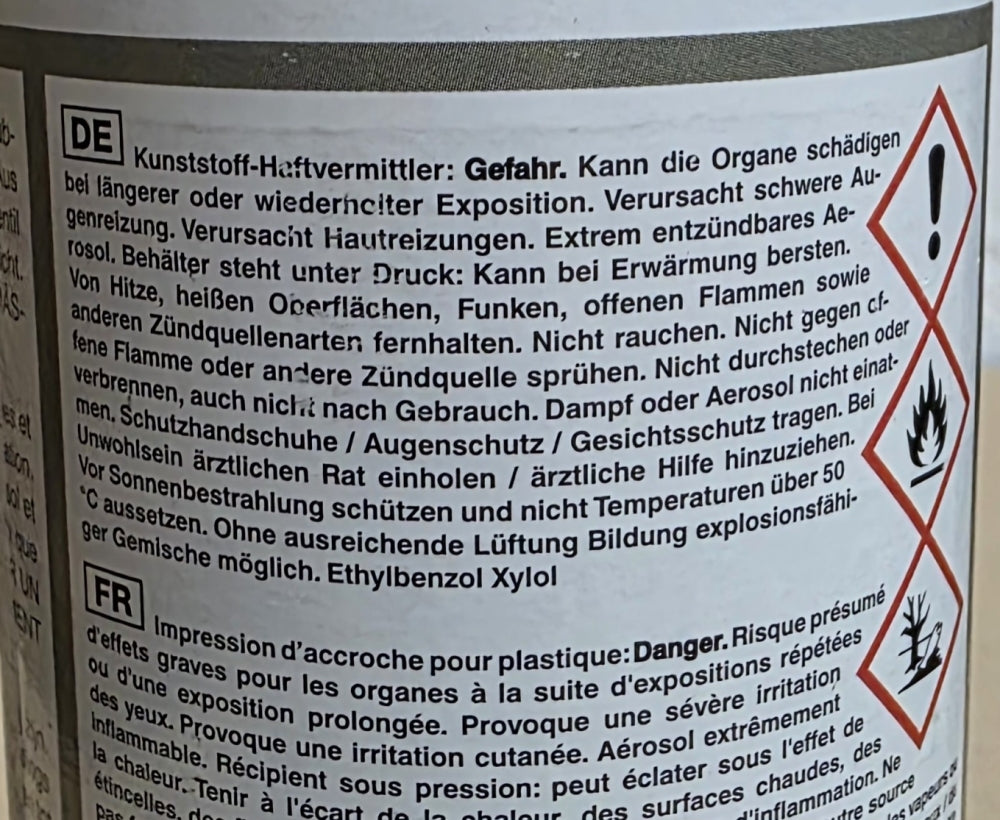 Kunststoff-Haftvermittler Grundierlack Spray (400ml) L246