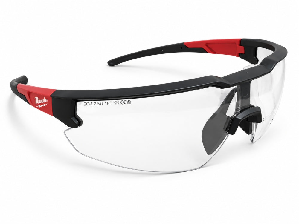 MILWAUKEE Schutzbrille (transparent, kratzfest & beschlagfrei) 4932478763