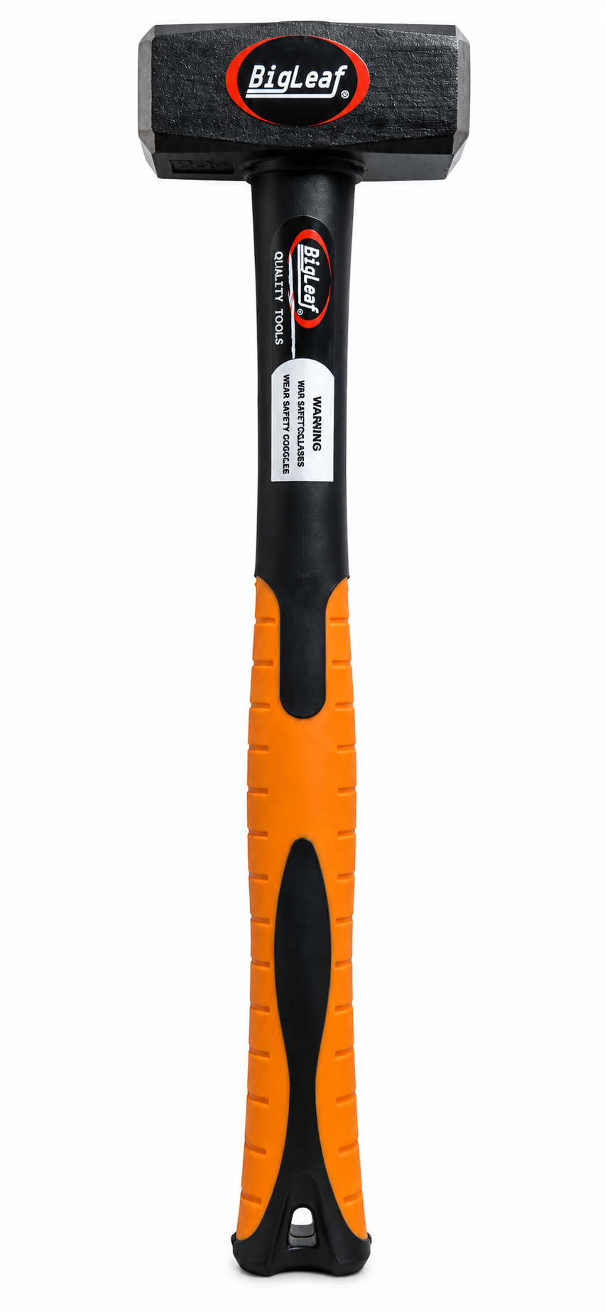 BIGLEAF Mini-Vorschlaghammer mit Fiberglasstiel und TPR Griff (1 KG)