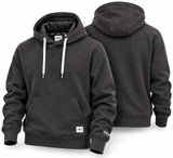 SOLID Arbeits-Kapuzenpullover (SDChap-Sweathoodie) GRAU [Gr. wählbar]