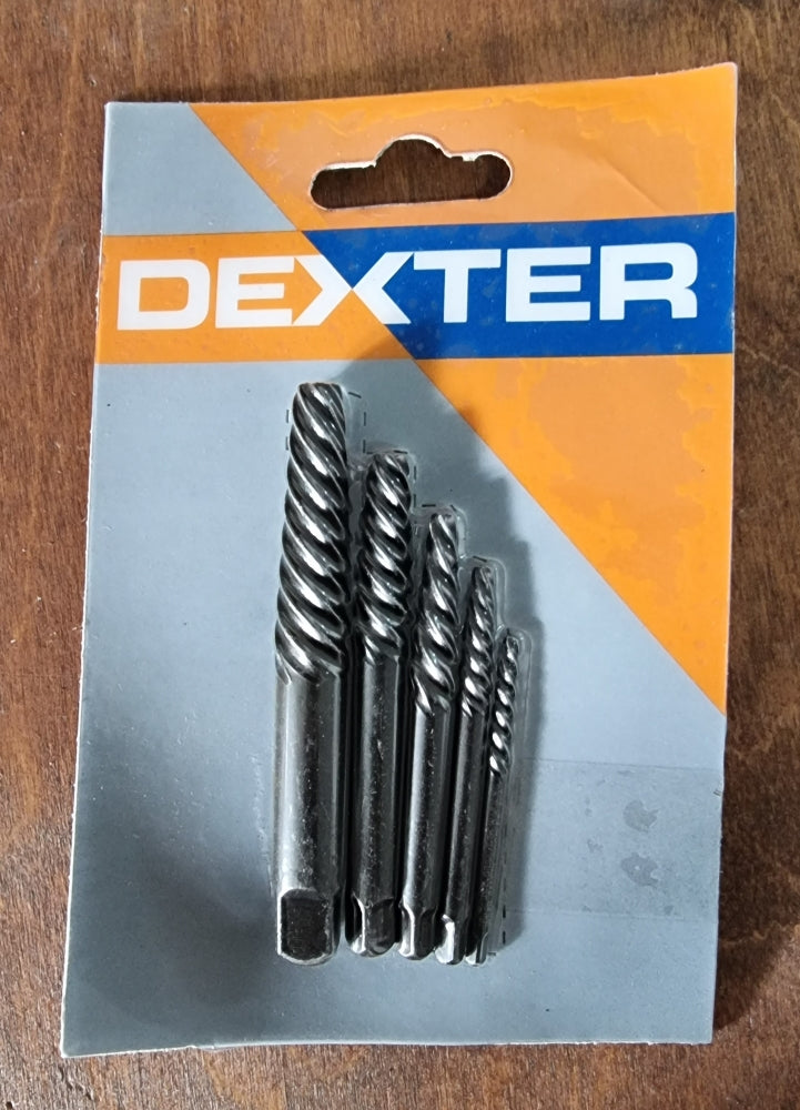 DEXTER Schraubenausdreher Satz (5-teilig, SW 3-22mm)
