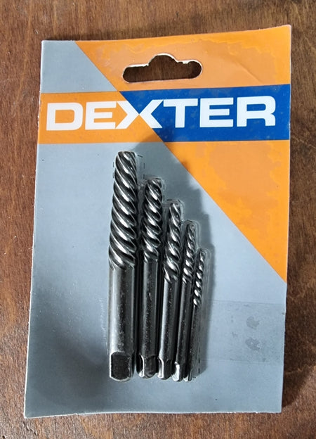 DEXTER Schraubenausdreher Satz (5-teilig, SW 3-22mm)