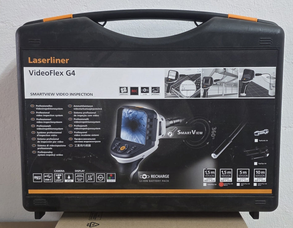 LASERLINER Inspektionskamera 'VideoFlex G4 Micro' (6mm x 1,5m)