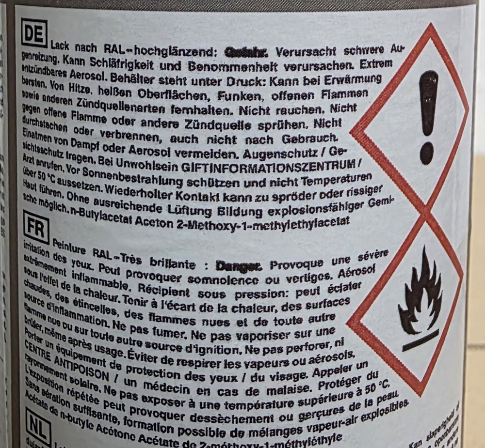Sprühlack RAL 6028 Kiefergrün hochglänzend L219 (400ml)