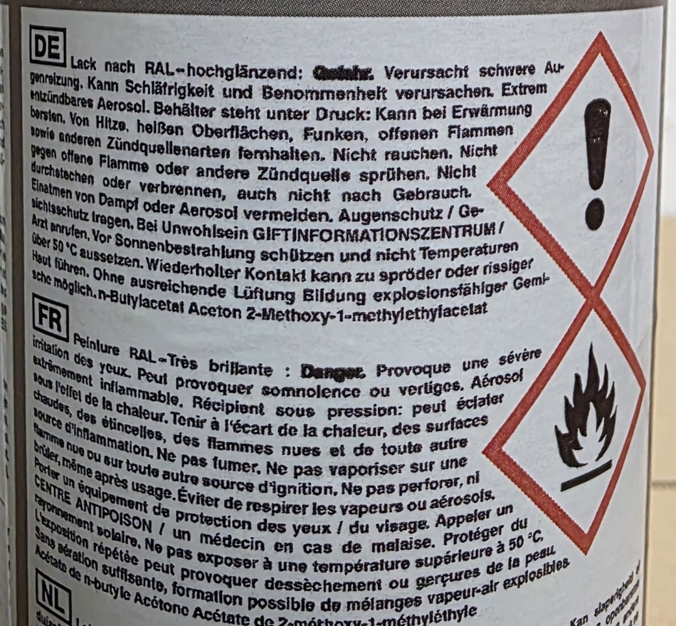 Sprühlack RAL 6028 Kiefergrün hochglänzend L219 (400ml)
