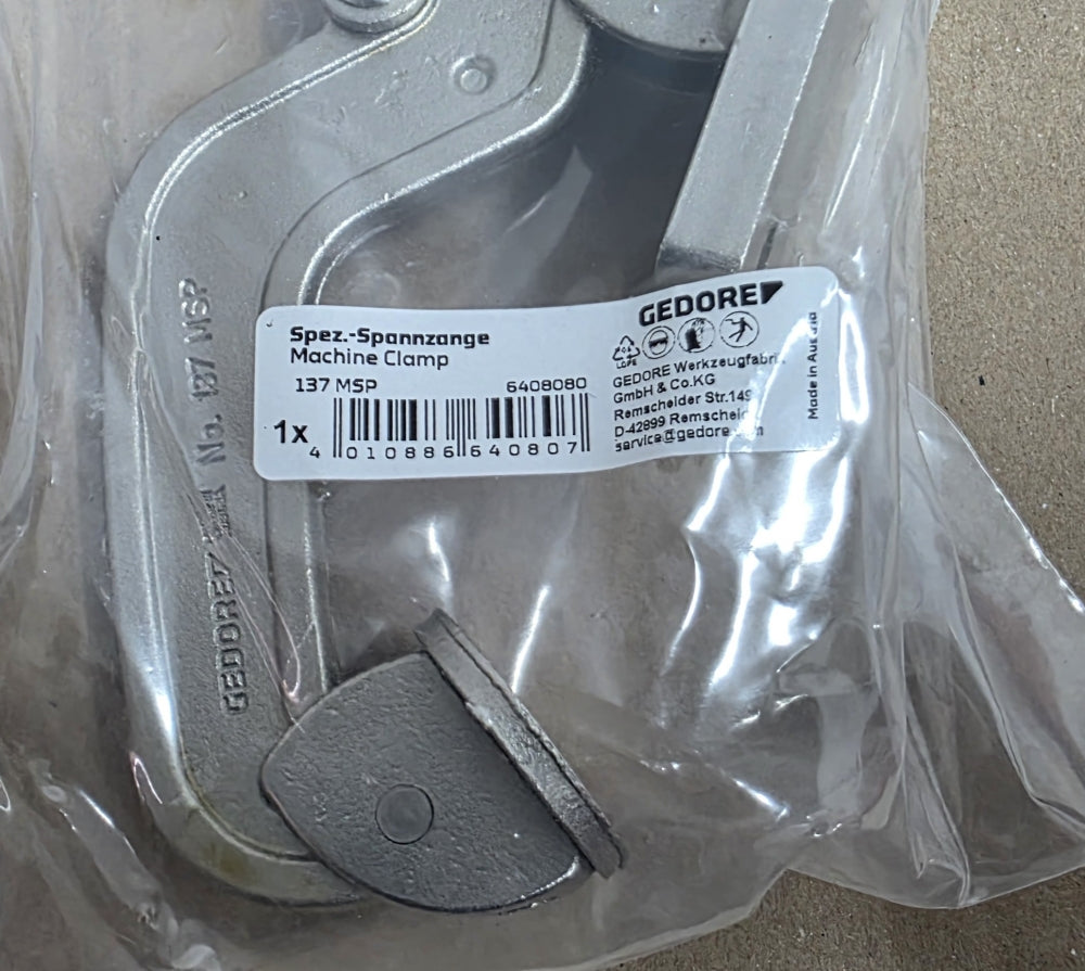 GEDORE Maschinentisch-Spanner Gripzange '137 MSP' (6408080)