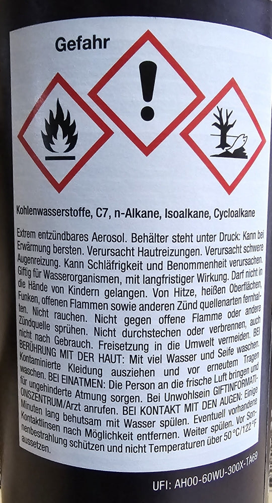 Unterbodenschutz Spray Steinschlagschutz schwarz (500ml)