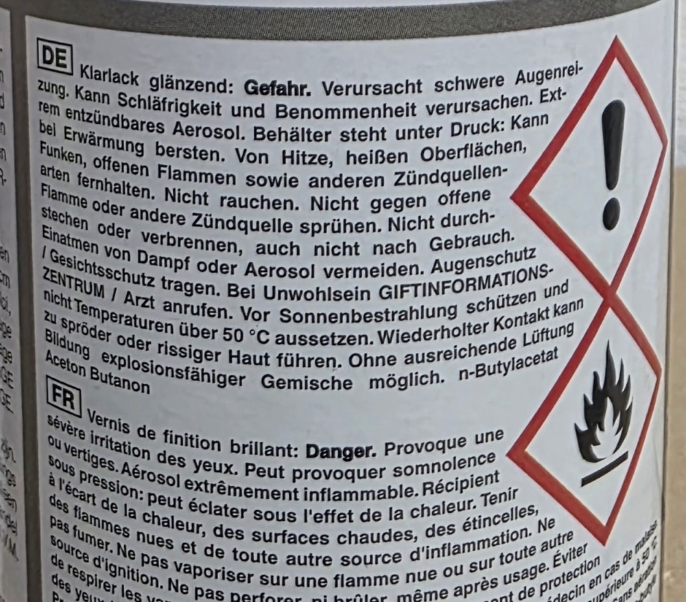 Klarlack 1K Spray (400ml) L248