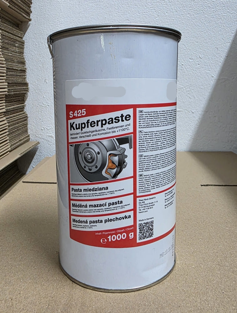 Kupferpaste Dose S425 (1000g)