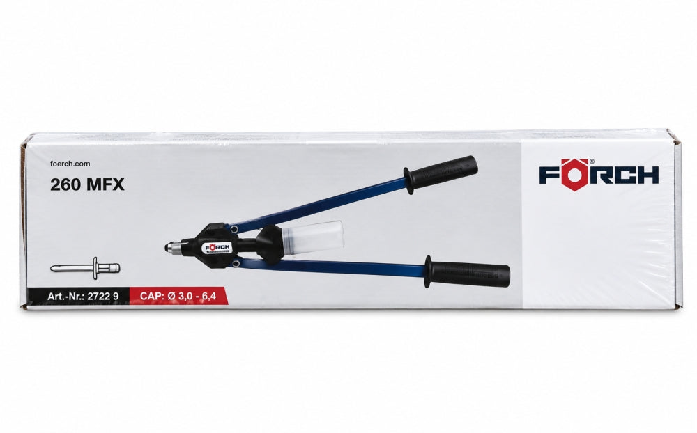 FÖRCH Hebel-Blindnietzange 'MFX 260' – 3,0–6,4mm