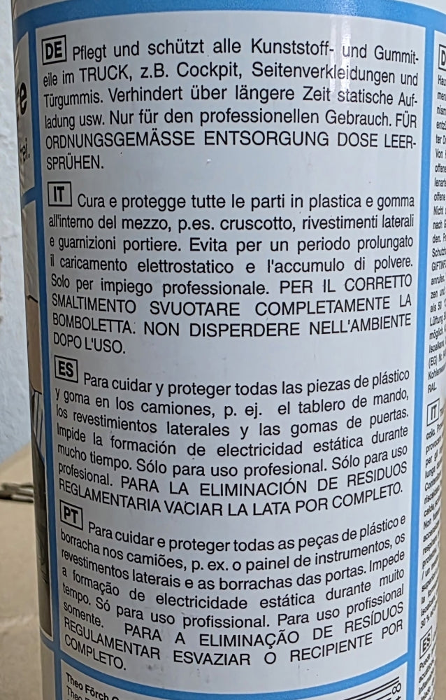 Cockpit Care Spray P303 (500ml)