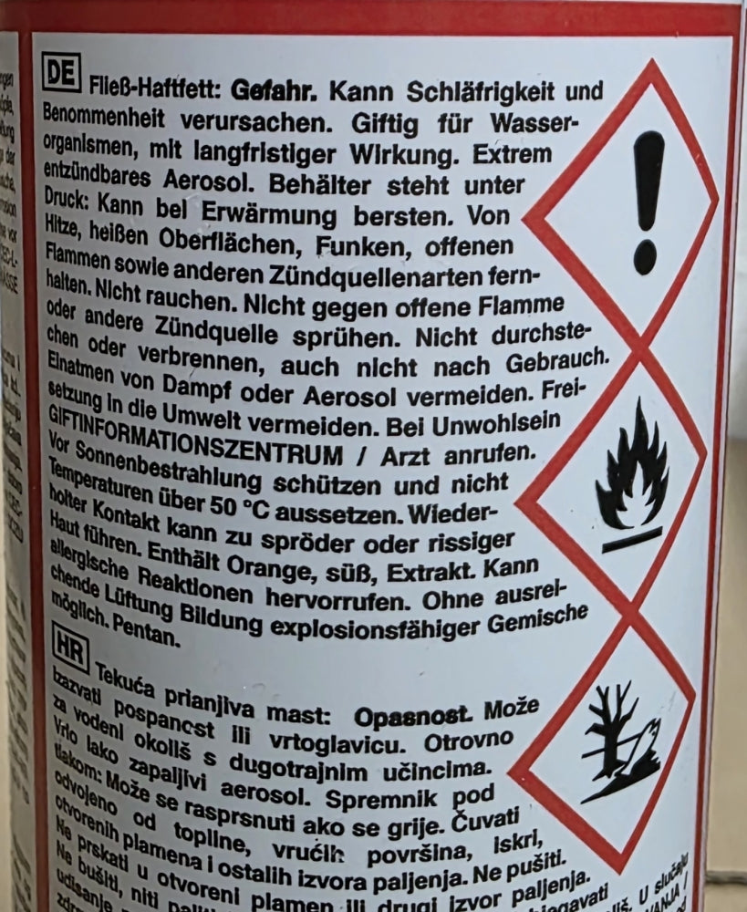 Fließ-Haftfett Spray (500ml) S401