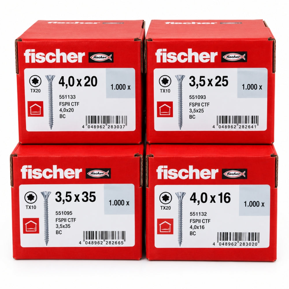 SUPER-SALE FISCHER Spanplattenschrauben [zum auswählen]
