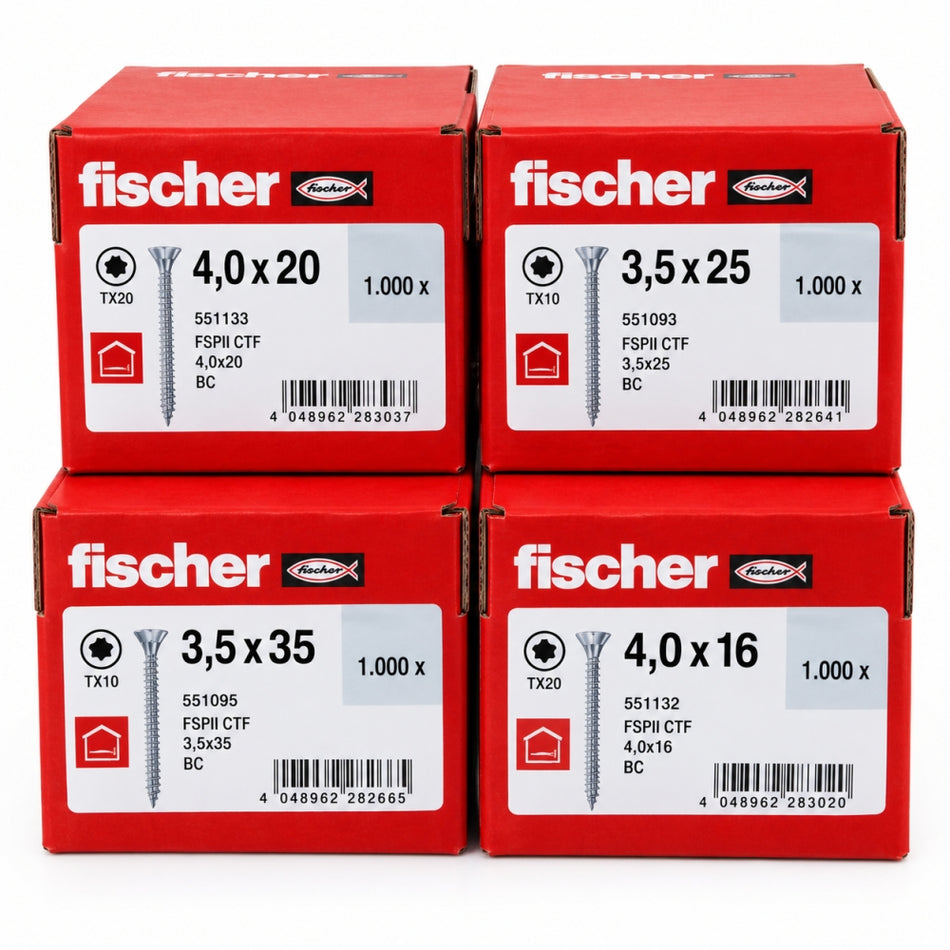 SUPER-SALE FISCHER Spanplattenschrauben [zum auswählen]