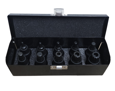 STAHLKAISER Kraft-Stecknüsse Vielzahn 1/2" (10-teilig)