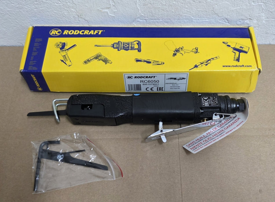 RODCRAFT Druckluft-Stichsäge 'RC6050' (10 mm Hub, 9.000 Hübe/min)