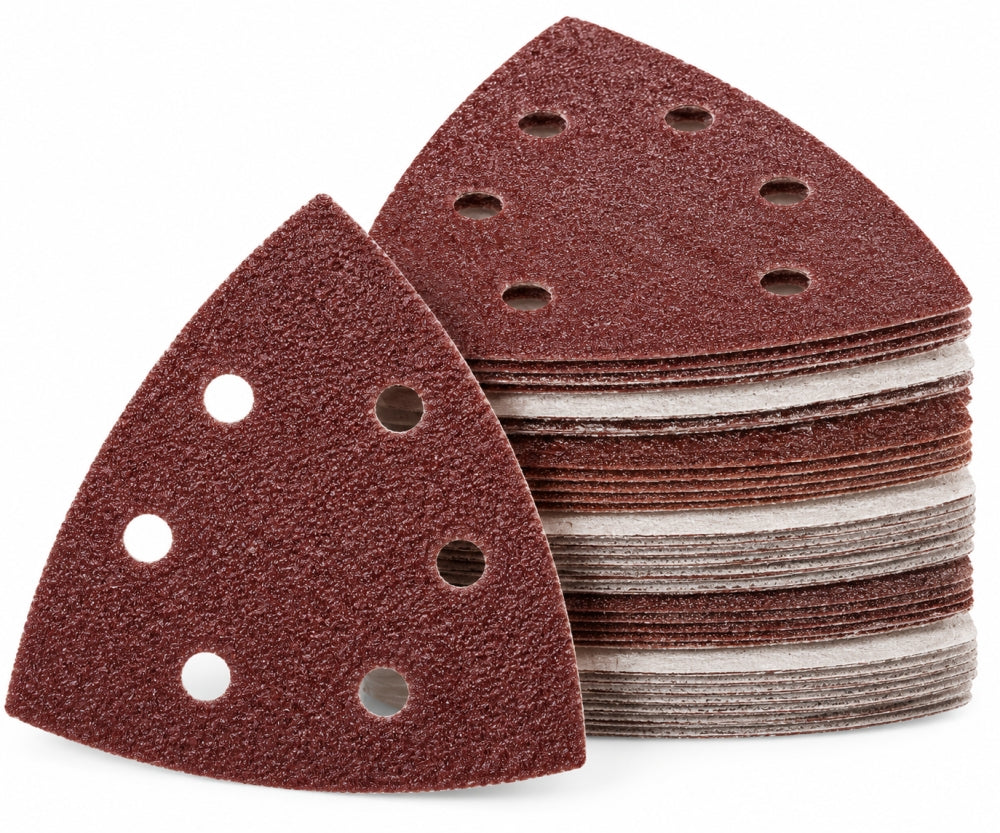 60x Schleifdreiecke (93mm, Mix-Packung P40-240)
