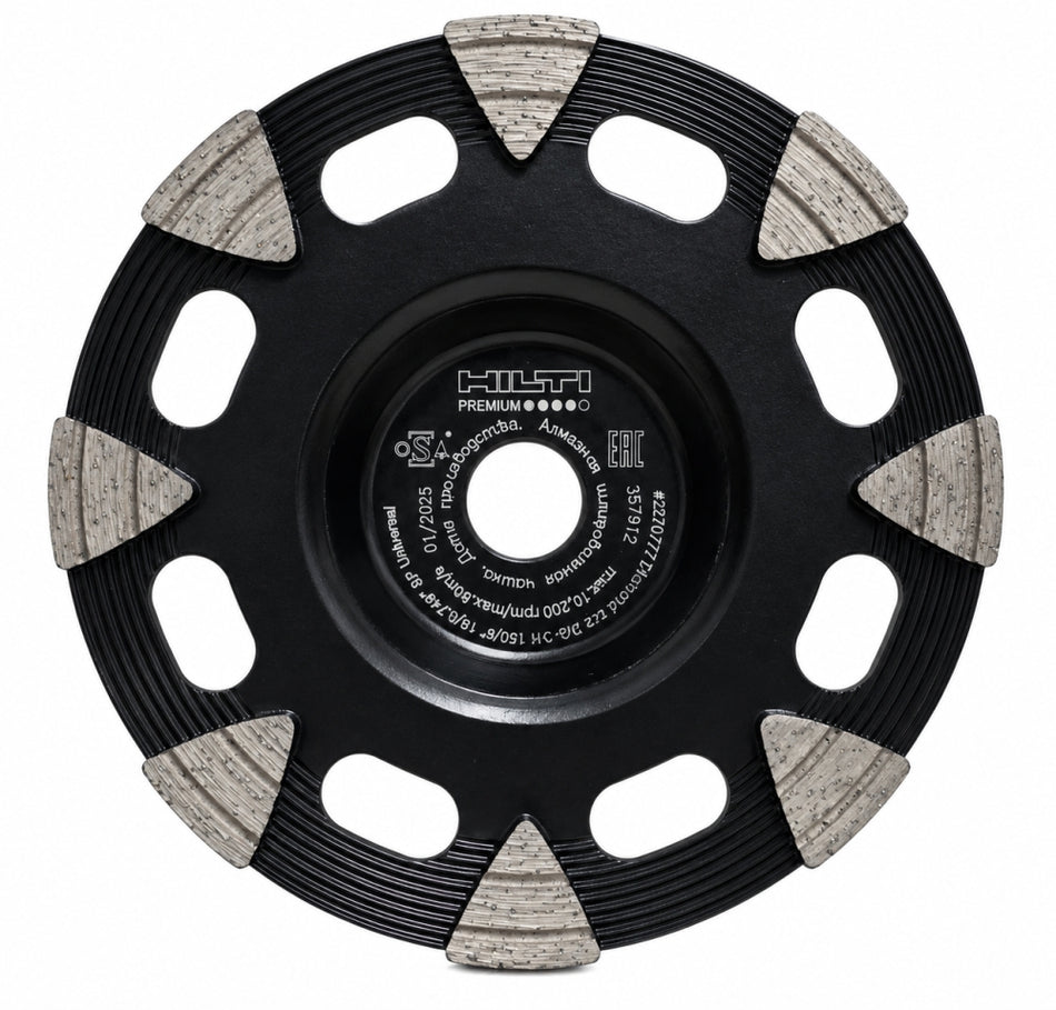 HILTI Diamantschleiftopf 'SP Universal Premium' (Ø 150 x 22,23mm)