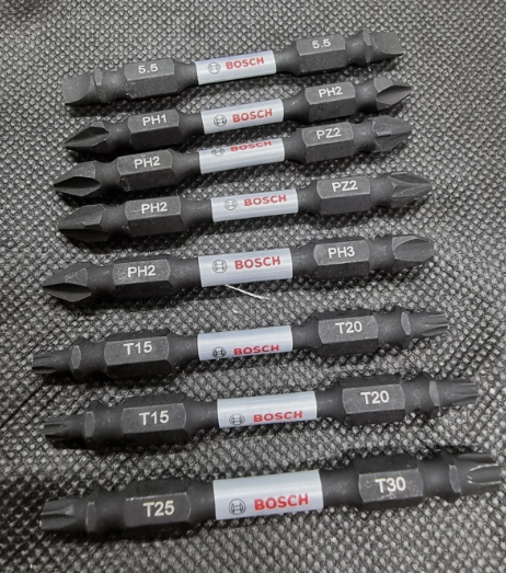 BOSCH Impact Doppelklingen Bit-Satz (8-teilig)